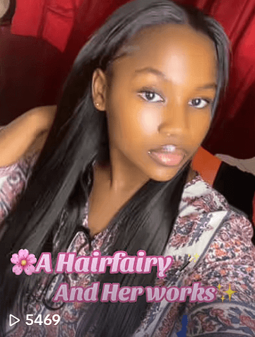 Elegant braided hairstyle